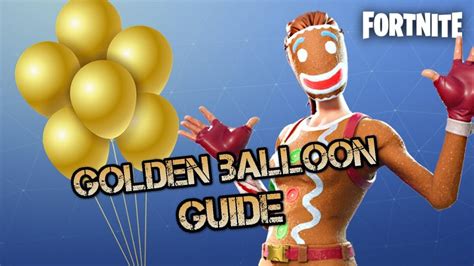 Fortnite Pop 10 Golden Balloons Youtube