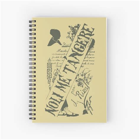 Jos Rizal S Noli Me T Ngere Spiral Notebook For Sale By