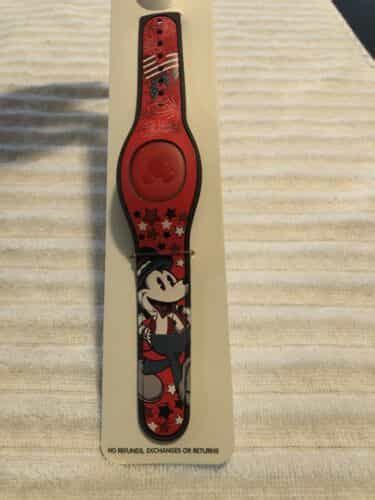 Disney Parks Magicband 2 Mickey Mouse Americana Limited Release New