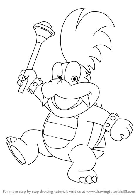 Larry Mario Coloring Page Coloring Pages