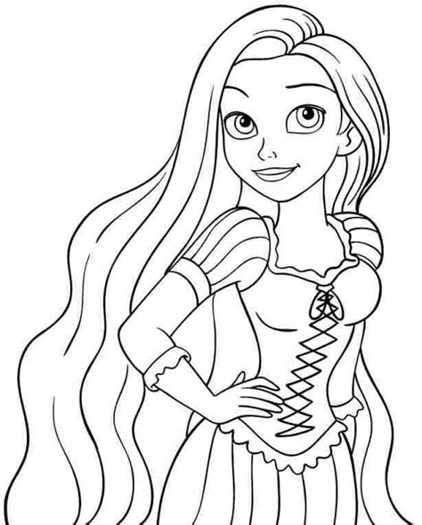 Printable Coloring Pages Of Disney Princesses