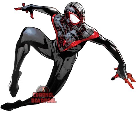 Spider Man Into The Spider Verse Miles Morales Png Temukan Jawab