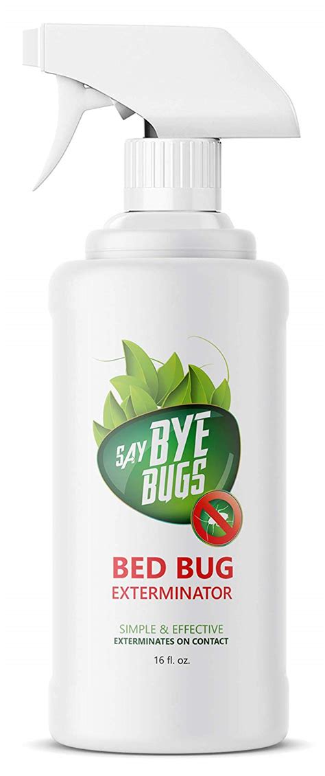 Say Bye Bed Bug Spray Control Bed Bug