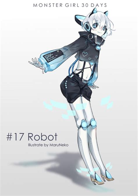 Pin By Fabledeclypse On Anime Robot Girl Anime Character Design