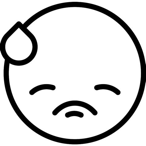 Embarrassed Emoji Vector Svg Icon Svg Repo