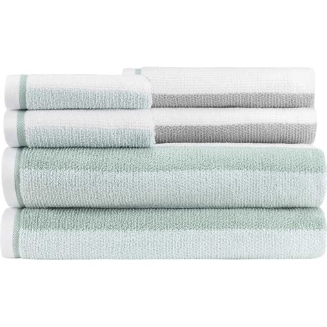 Caro Home Dana 6 Pc Towel Set Bath Towels Household Shop The