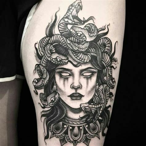 Introducir Imagem Tatuaje De Medusa En La Pierna Thptletrongtan