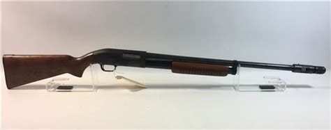 Lot Jc Higgins Model 20 12 Gauge Pump Shotgun Sn None Adjustable