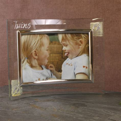 Twins Glass Photo Frame The T Experience