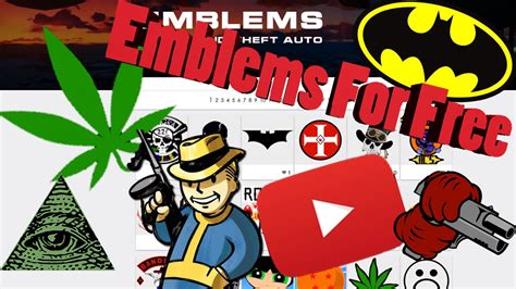 How To Download Gta 5 Amazing Crew Emblems Tutorial Youtube