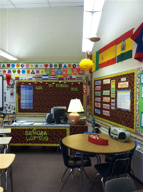 200 Best Spanish Classroom Decor Images On Pinterest Spanish Classroom Classroom Ideas And
