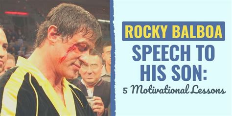 Rocky Balboa Speech To His Son 5 Motivational Classes Expertnaire