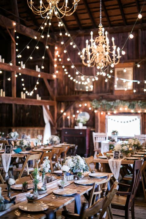 A country wedding belongs to the following categories: Rustic Elegant Barn Wedding - Rustic Wedding Chic