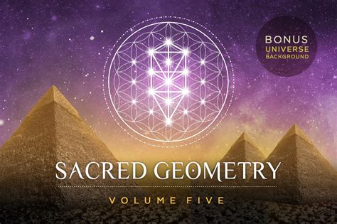 Sacred Geometry Vector Set Vol 5 Pre Designed Photoshop Graphics