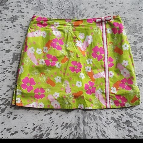 Lilly Pulitzer Women S Skirt Depop