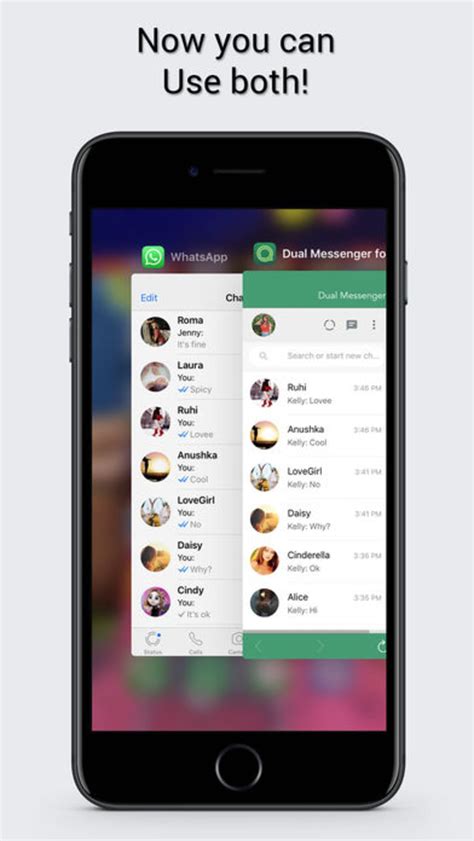 Get the app for free! Dual Messenger for WhatsApp WA for iPhone - Download
