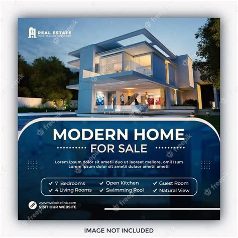Premium Psd Real Estate House Property Instagram Post Or Square Web