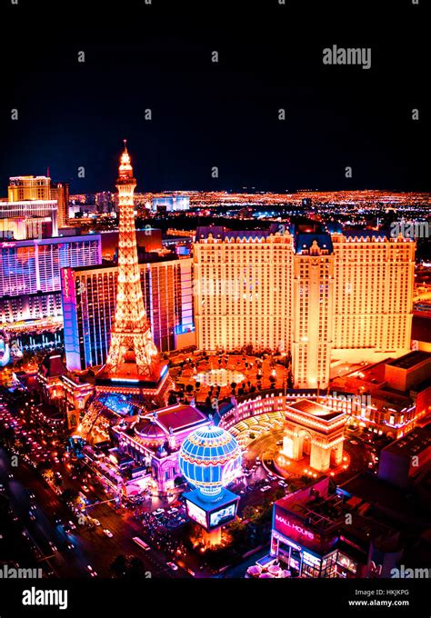 Las Vegas Strip Night Beautiful Hd Wallpaper Desktop Wallpapers