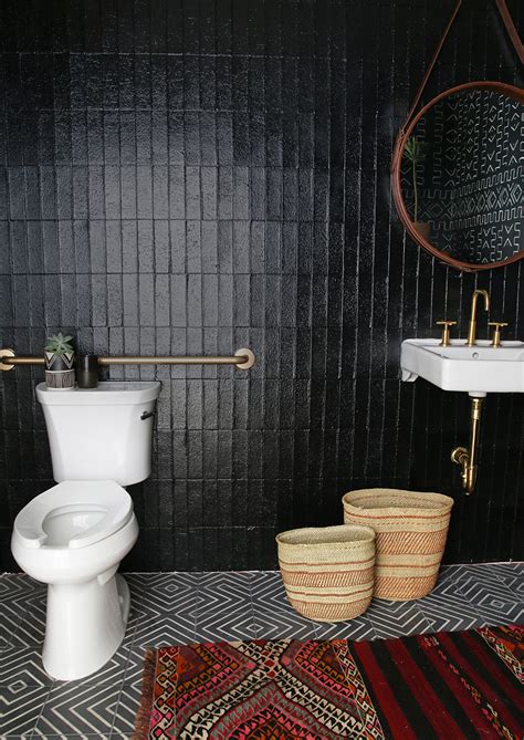 Bathrooms are perfect rooms for experimenting with this scheme. Amber Interiors X Kohler - New Office Bathroom - Amber ...