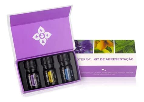 Kit Doterra De Apresentação 3 Óleos Essenciais 5ml Lacrado Frete Grátis