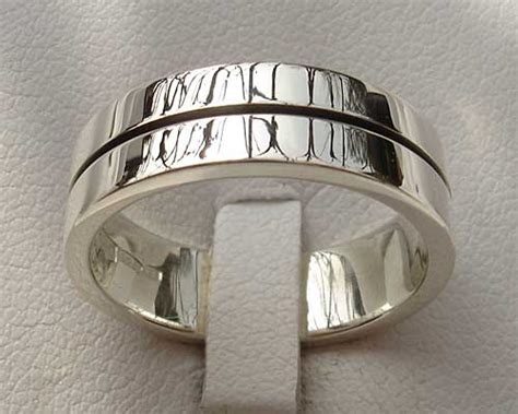 Silver Contemporary Wedding Ring Love2have In The Uk