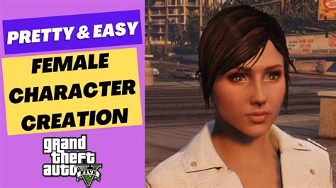 Easy And Pretty Gta 5 Female Character Creation Tutorial Youtube