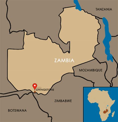 List of rivers in africa map by length. Zambia Livingstone Safari Tours