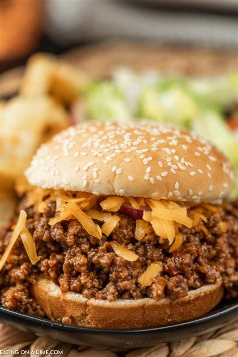 Bbq Sloppy Joes Recipe And Video The Best Bbq Sloppy Joes