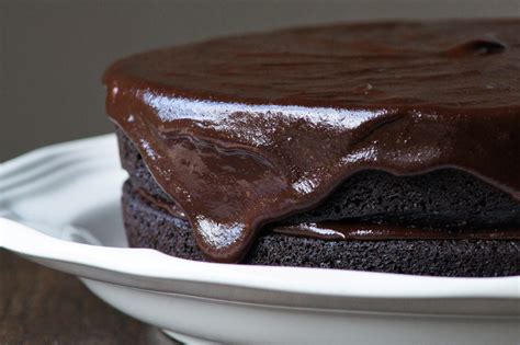 Dimples Delights Double Dark Chocolate Cake With Black Velvet Icing