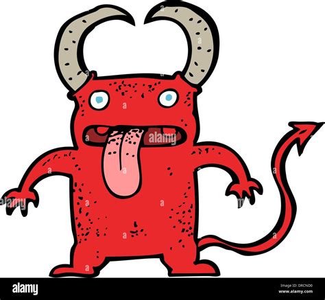 Cartoon Little Devil Stock Vector Image And Art Alamy