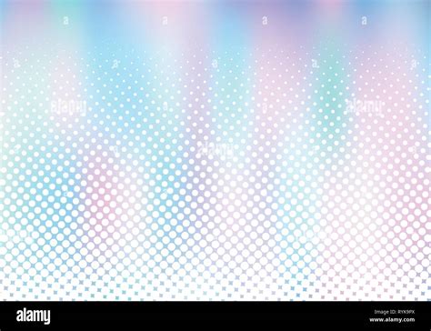 Abstract Smoot Blurred Holographic Gradient Background With White