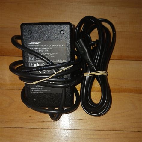Bose Power Adaptor Supply Sounddock Series I Black Model Psm W