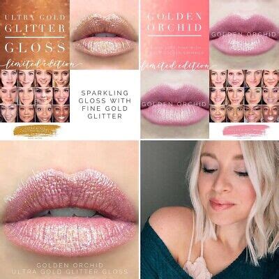 Lipsense Lot New Authentic Golden Orchid Lip Color Ultra Gold