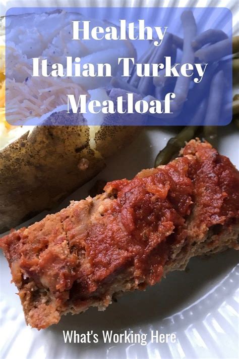 And not all healthy sides need to stop at roasted vegetables. Healthy Italian Turkey Meatloaf | Recipe | Turkey meatloaf, Healthy, Healthy recipes