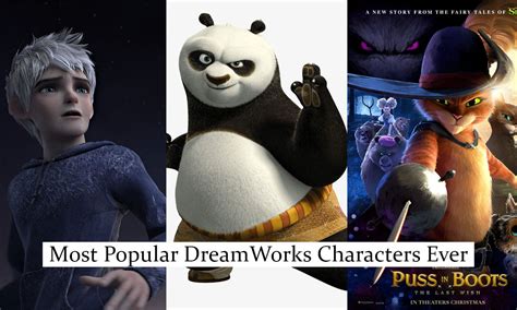 15 Most Popular Dreamworks Characters Ever Siachen Studios