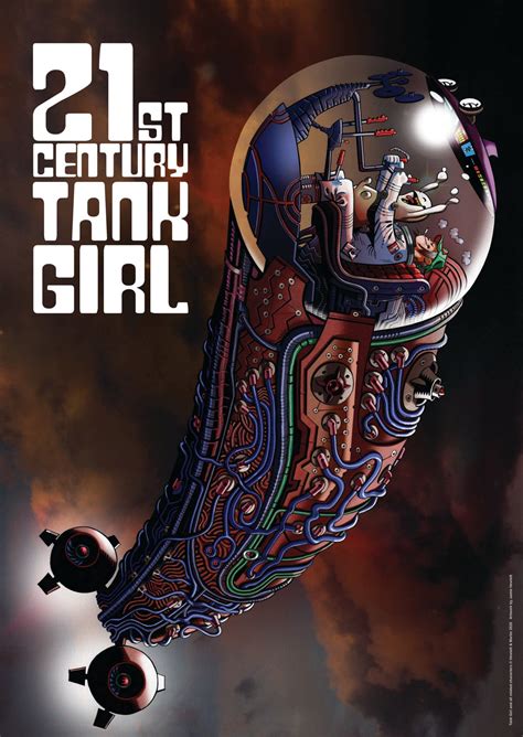 21st Century Tank Girl Poster Print Jamie Hewlett