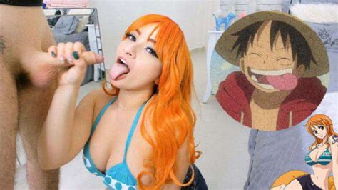 Emanuelly Raquel Cosplay Nami One Piece Blowjob FullHD P