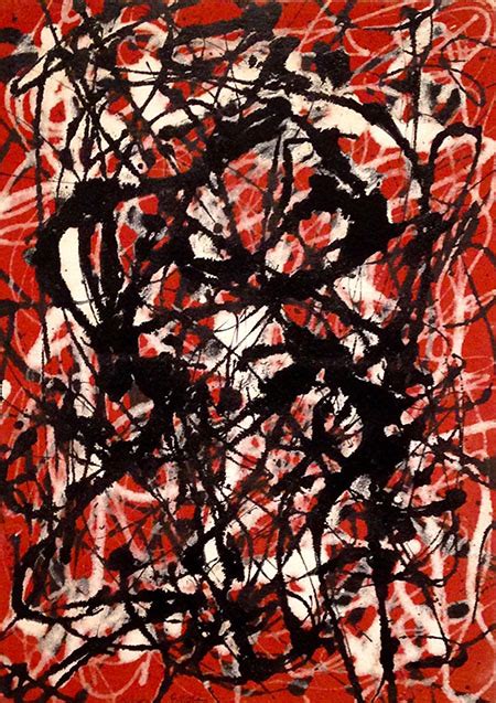 Jackson Pollock Free Form 1946