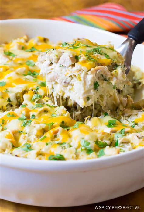 This easy creamy chicken casserole is my mother's recipe and a family favorite. King Ranch Chicken Casserole - A Spicy Perspective