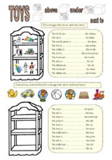 Here is number 2 worksheet for kindergarten, toddlers, and preschool. English teaching worksheets: The toys