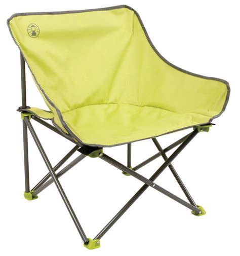 Coleman Kickback Folding Camping Chair Blue Spotted Camp Chairs And