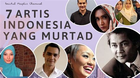 Daftar Artis Indonesia Yang Murtad