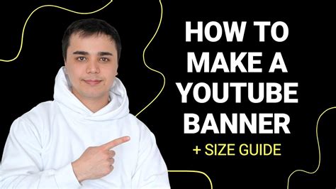 How To Make A Youtube Banner Best Channel Art Size Youtube