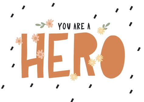 You Are A Hero Shop Saam Cards