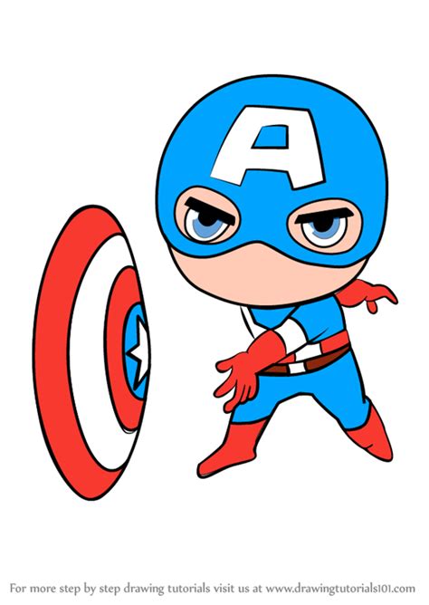 Captain America Cartoon Drawing At Explore