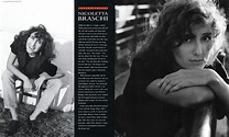 NICOLETTA BRASCHI | Esquire | January 1990
