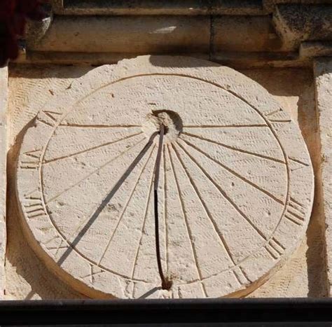 Reloj De Sol Romano Antiguo Con Forma Circularel Funcionamiento Del