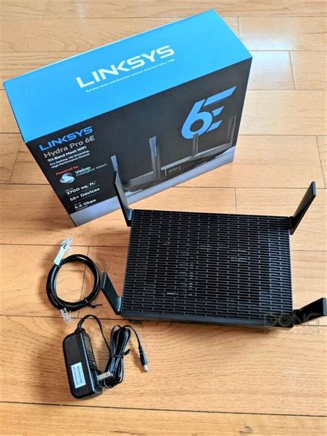 Linksys Hydra Pro 6e Tri Band Mesh Router Mr7500 55 Devices 2700 Sq Ft