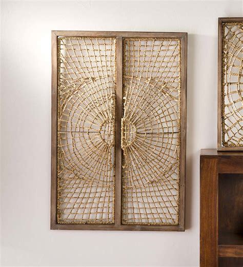 Features hand crafted from naturally grown rattan. Handwoven Rattan Rectangular Wall Panel | VivaTerra