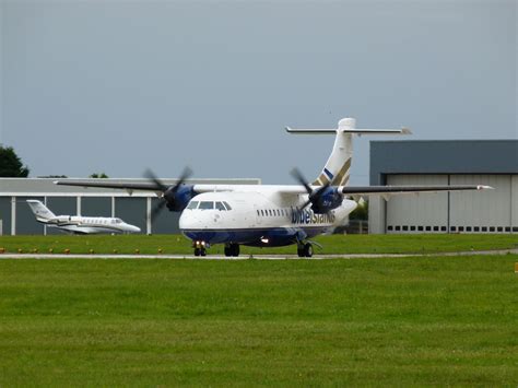 Blue Islands At42 At Jersey On Jun 16th 2012 Gear Collapse Aeroinside